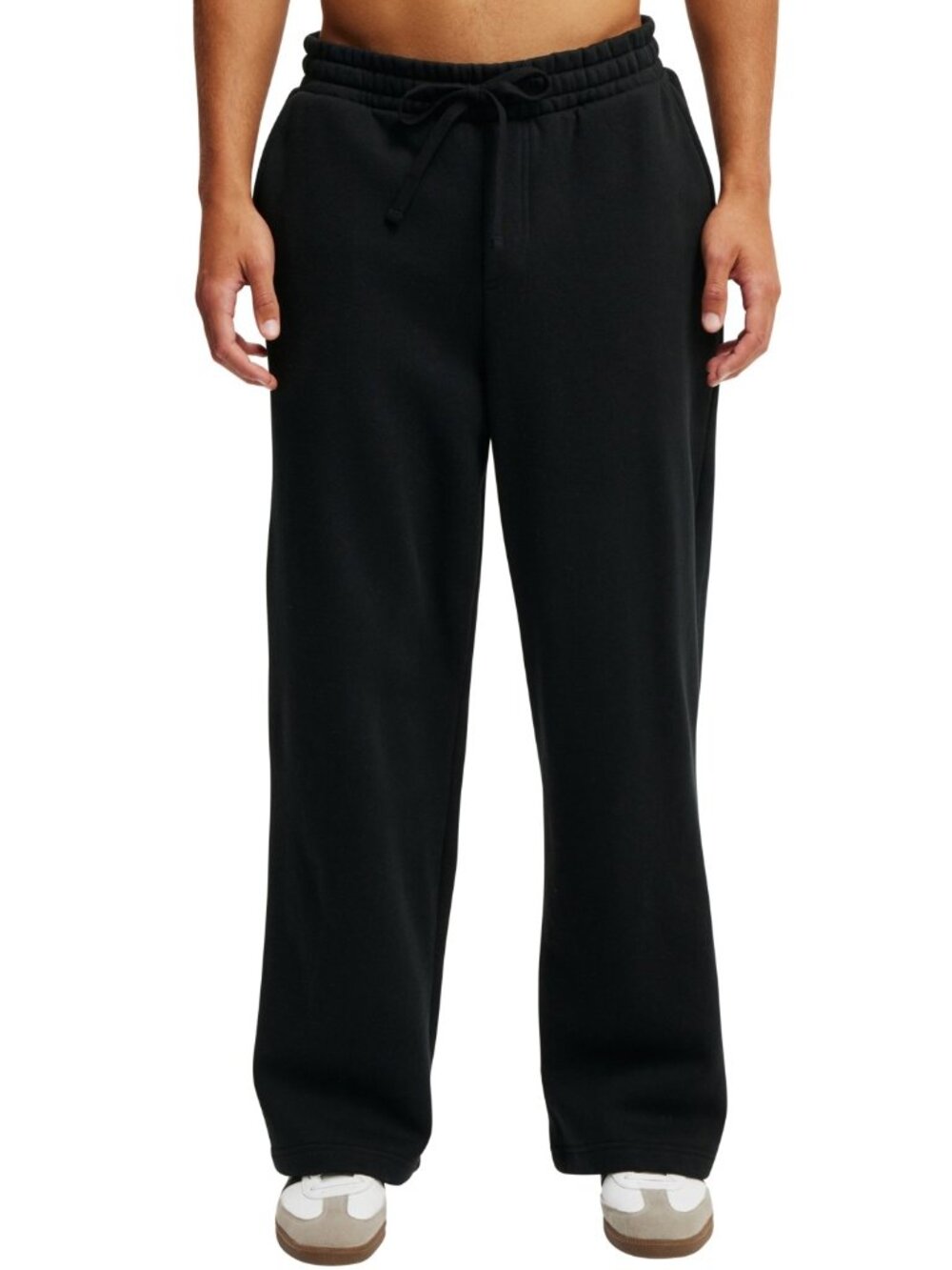 Cotton on Men's Super Baggy Track Pants - Rollins Black NWT